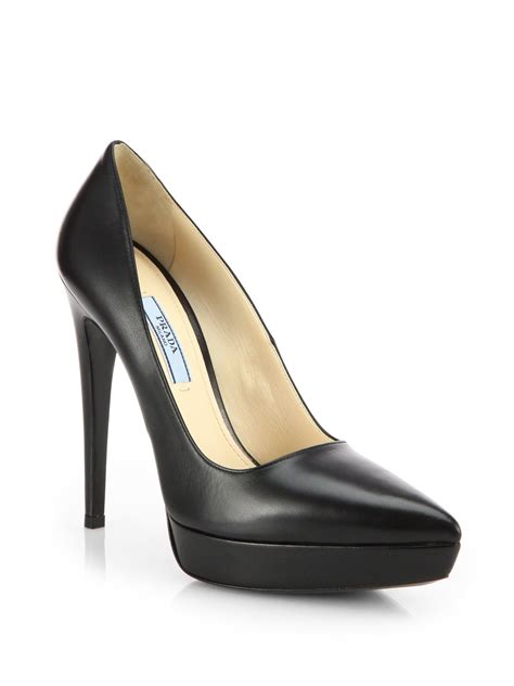 prada mesh heels|black Prada heels.